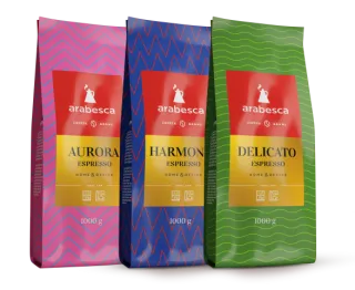 ARABESCA ESPRESSO SET 3x1000G