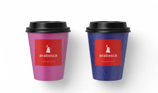 Arabesca Paper Cup Small 50/1