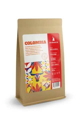 COLOMBIA CRAFT KAVA U ZRNU 250G